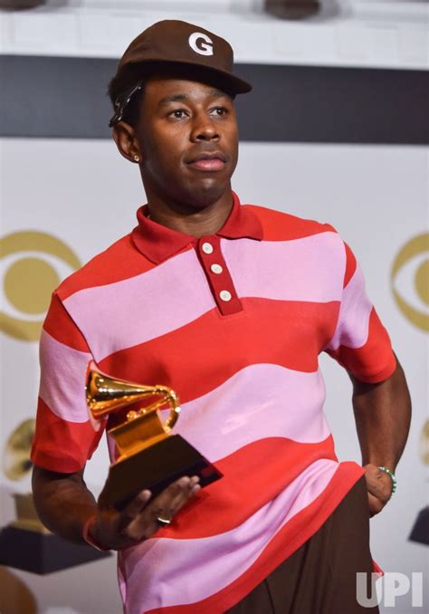 Tyler, the Creator wins award at the 62nd annual Grammy Awards in Los ...