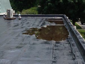 Why Flat Roof Drainage Problems Will Cause Leaks