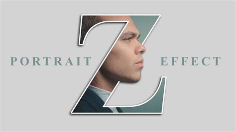 Letter Portrait Text Effect - Photoshop Tutorial - Elite Designer