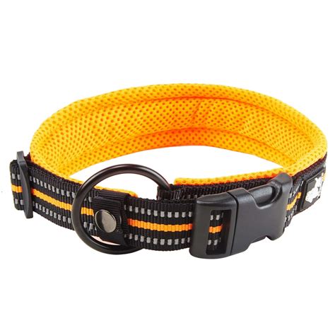 Truelove Reflective Dog Collar with Plastic Clip-in Buckle, High-grade ...