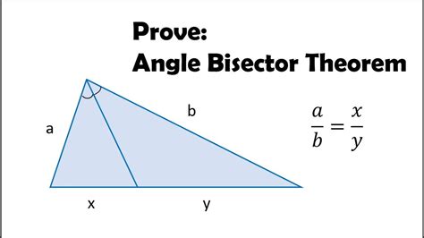 Prove: Angle Bisector Theorem - YouTube