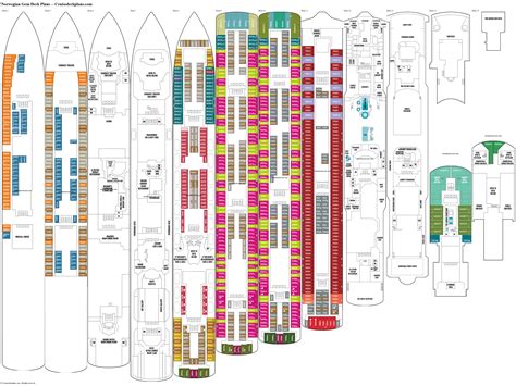 Norwegian Gem Floor Plan - floorplans.click