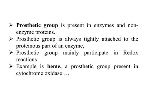 Enzyme cofactors | PPT