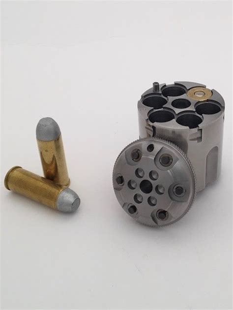 Ruger Old Army Stainless Steel 45 LC Fluted 6 Round Conversion Cylinder ...