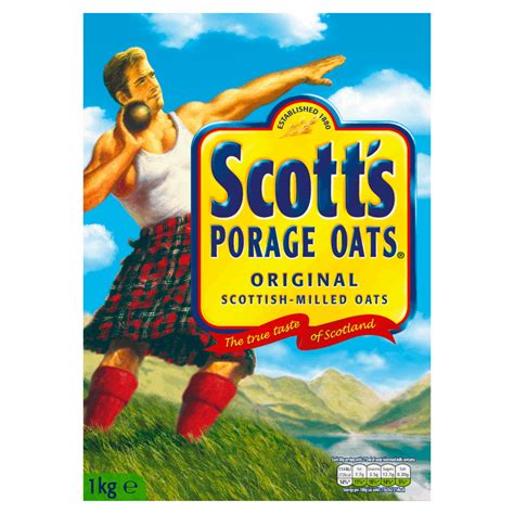 Scott's Porage Original Scottish Porridge Oats 1kg by British Store Online