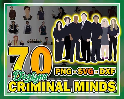 70 Designs Criminal Minds SVG/PNG Bundle, Criminal Minds svg, png, dxf ...