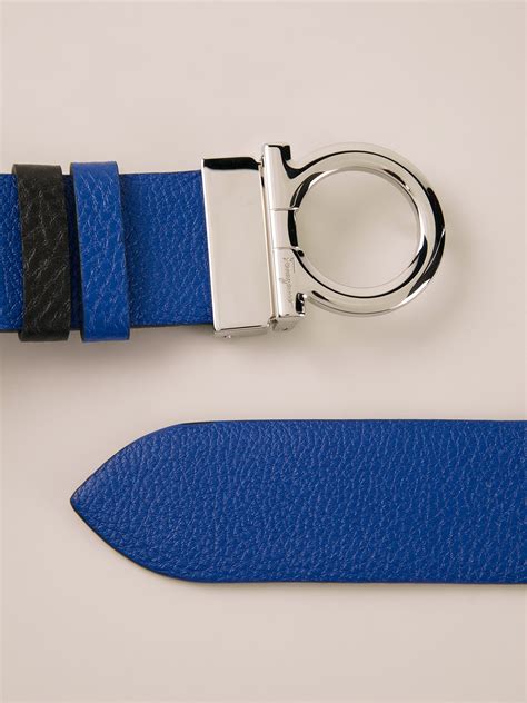 Ferragamo Belt in Blue - Lyst