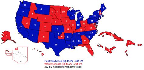 1984 Electoral Map