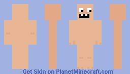 derp skin template Minecraft Skin