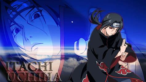 Download Naruto Itachi Uchiha Doing Akatsuki Hand Signal Wallpaper ...