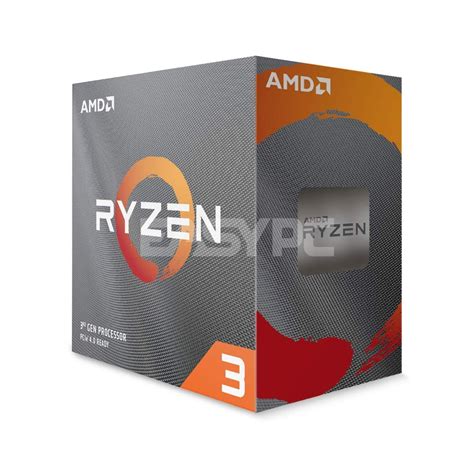 AMD Ryzen 3 3300X Socket Am4 3.8ghz with Wraith Stealth Cooler Process ...