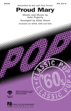 Proud Mary (Sheet Music) Pop Choral Series (8201944) by Hal Leonard