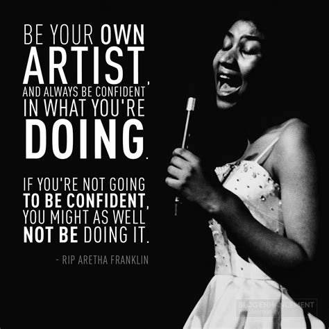 Aretha Franklin made an amazing point, it’s silly for ourselves to even ...