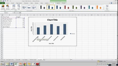 Making a Simple Bar Graph in Excel - YouTube