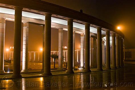 Elephant Statues - Column Rows - Ambedkar Park - Lucknow (India)