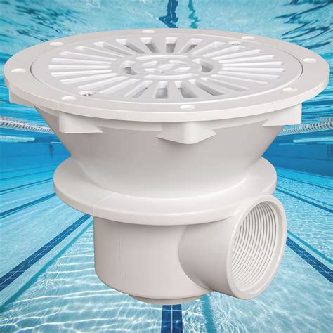 Buy Wadoy Pool Main Drain Floor Drain 2 in. Water Inlet Drain Cover for ...