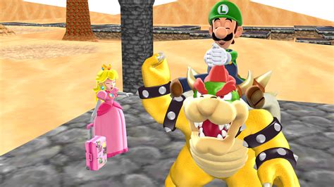 [MMD] Luigi is riding on Bowser by SIMITRITUS on DeviantArt