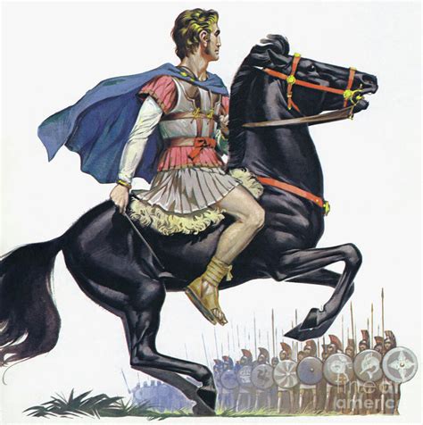 Alexander the Great and his Horse, Bucephalus