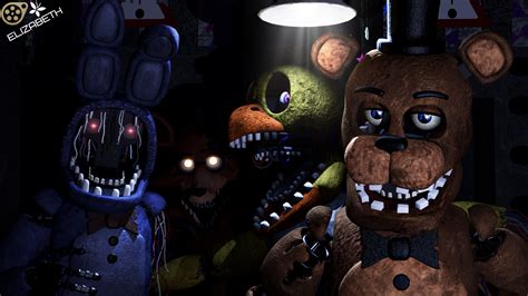 (FNAF SFM) Freddy,Bonnie,Chica,Foxy Fnaf2 by Elizabeth3DeviantArt on ...