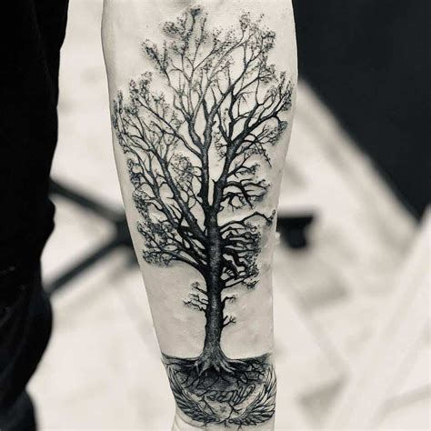 Enchanting Tree Arm Tattoo Ideas with Symbolic Meaning