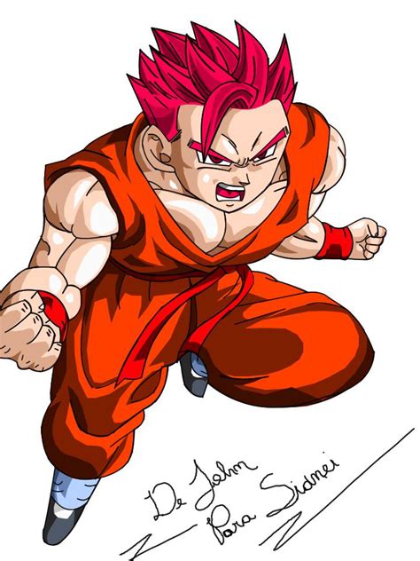 Gohan Super Saiyan God done in a render! by sidneythor on DeviantArt