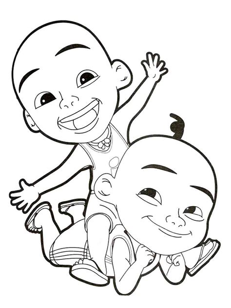 Upin & Ipin Coloring Pages - Coloring Home