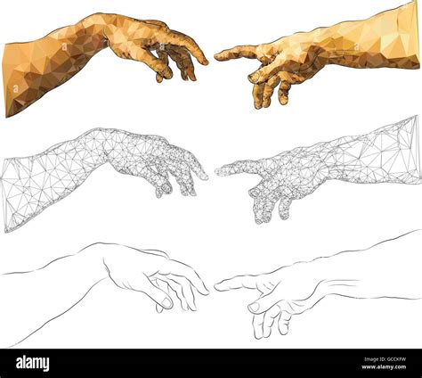 Creation Of Adam Hands