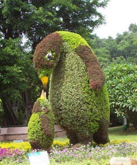 Topiary Design in Fun Animal Shapes