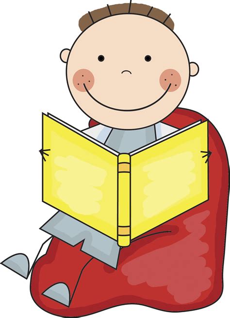 Child Reading Book Cartoon - ClipArt Best