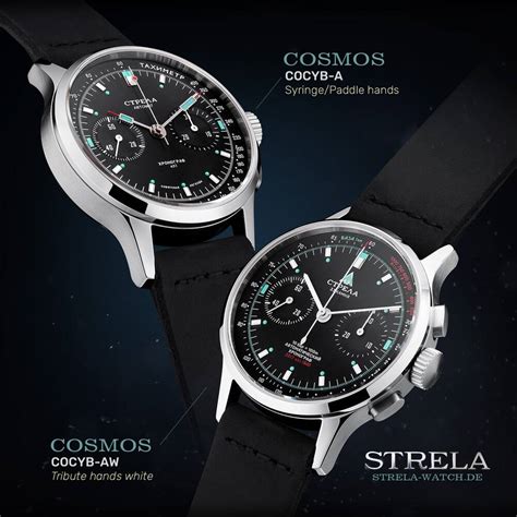 Strela Chronograph Automatic Seagull ST1940 Cosmos Weltraumuhr Cosmon ...