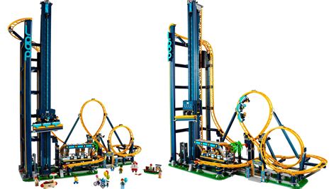 Impressive LEGO Roller Coaster Set Features Two Full Loops - Nerdist