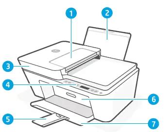 HP DeskJet 4100e Printer Instruction Manual