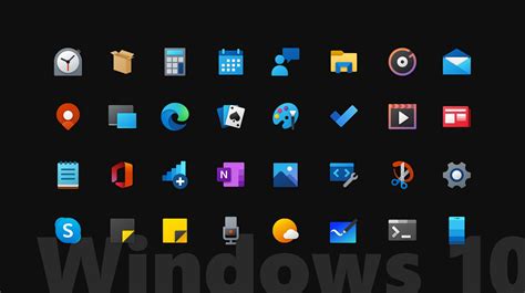 Windows Customs: Iconic Icons - Windows 10 X