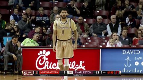 CofC Men's Basketball - Northeastern Highlights - YouTube