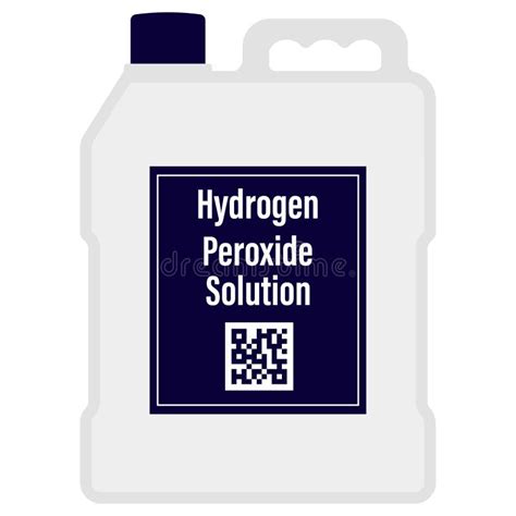 Hydrogen Peroxide Bottle Stock Illustrations – 44 Hydrogen Peroxide ...