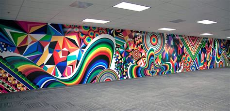 MWM NEWS BLOG: Super-Sized Pop-Art Op-Art. Wall Murals Painted, Mural ...