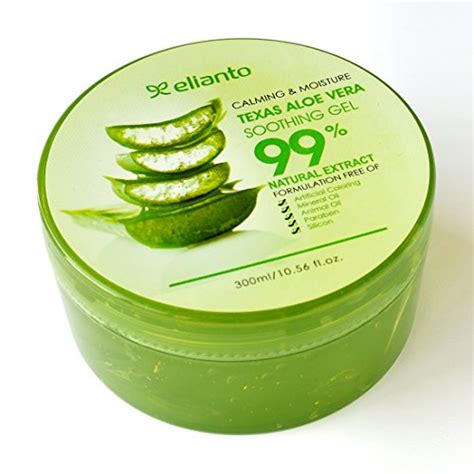 99% Texas Aloe Vera Gel Perfect For Hair To Heel (Aloe Vera -2 PACK ...