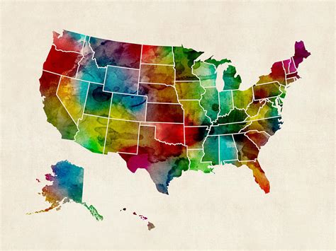 Map Of Usa Art – Topographic Map of Usa with States