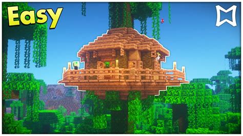 Minecraft Survival Jungle Tree House Tutorial! (EASY) - Blog Chơi Game