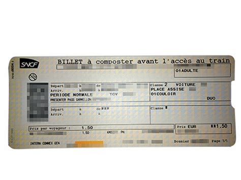 sncf cout billet – tarif billet de train – Dewsp