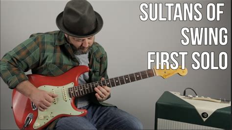 "Sultans of Swing" First Solo Guitar Lesson - Dire Straits, Mark ...