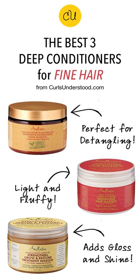 The Best 3 Deep Conditioners for Fine Hair | Curls Understood