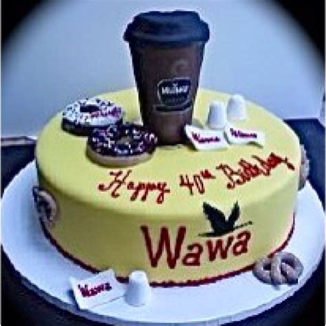 Love that Wawa coffee!! | Baker cake, Cake, Desserts