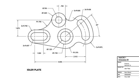 Autocad Mechanical Drawings Samples at PaintingValley.com | Explore ...