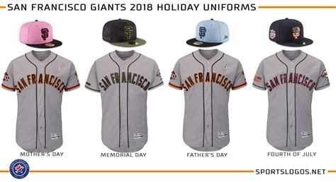 San Francisco Giants 2018 Holiday Uniforms | Chris Creamer's ...