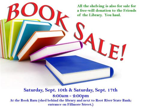 used book sale | Chatfield Public Library