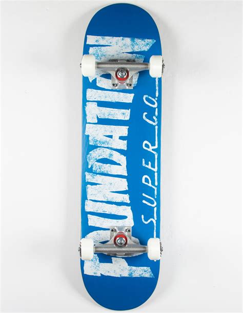 FOUNDATION Thrasher Blue 8.0" Complete Skateboard - MULTI | Tillys