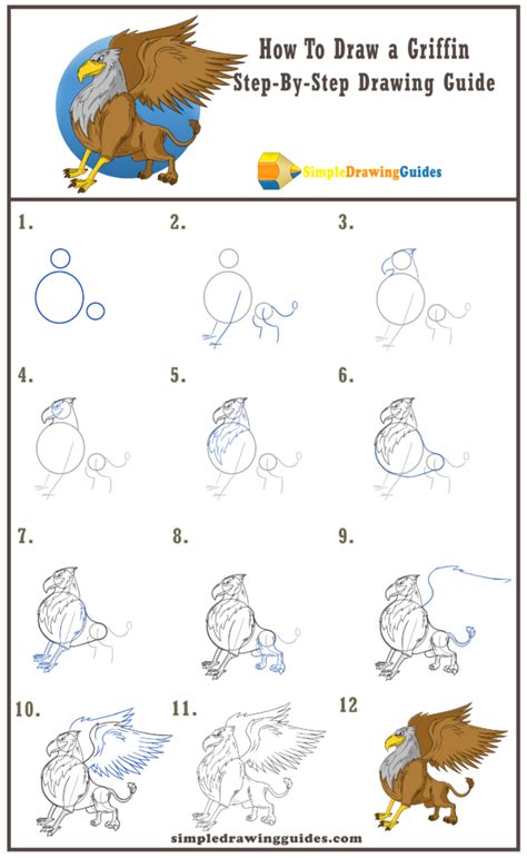 How To Draw A Griffin Step By Step Drawing Tutorials Drawing | Images ...