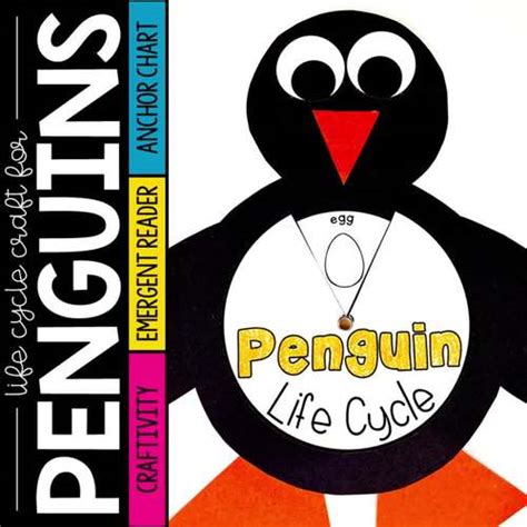 Penguins - Penguin Life Cycle Craft by One Sharp Bunch by Ashley Sharp