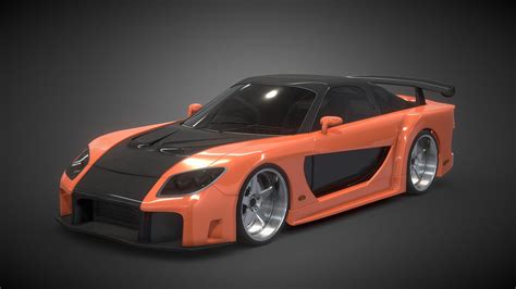 Mazda RX-7 Veilside Fortune - Buy Royalty Free 3D model by Naudaff3D ...